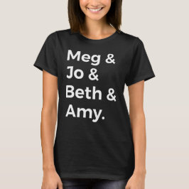 Camiseta Personajes de Mujercitas I