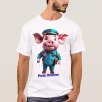 Personajes de Pig graciosos de Porky Personas. Pil