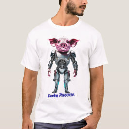 Camiseta Personajes de Pig graciosos de Porky Personas. Ter