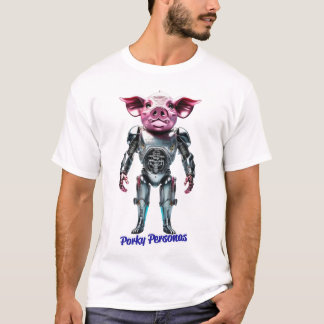 Camiseta Personajes de Pig graciosos de Porky Personas. Ter
