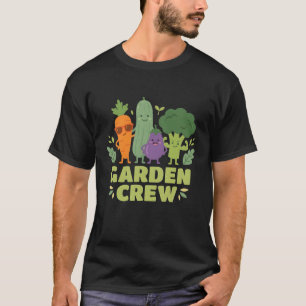 Camiseta Personajes divertidos de verduras de la tripulació