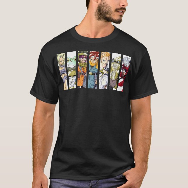 Camiseta Personajes principales de Chrono Trigger (Anverso)