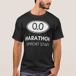 Camiseta Personal de apoyo de maratón para el espectador y 