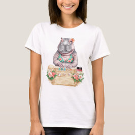 Camiseta Personal de belleza de manicura costera 