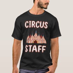 Camiseta Personal de circo de carnaval
