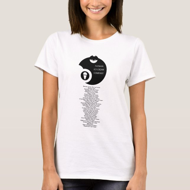 Camiseta Personal de Fatman Ice Cream Company (Anverso)
