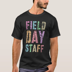 Camiseta Personal de Field Day Estampado de Leopardo Profes