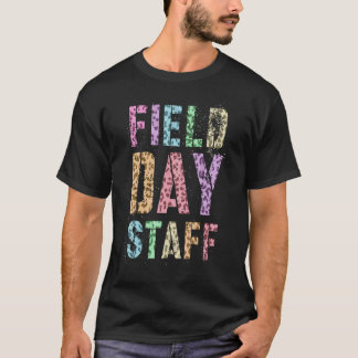 Camiseta Personal de Field Day Estampado de Leopardo Profes
