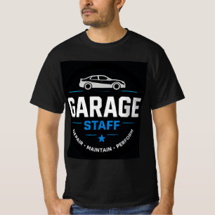 Camiseta 🚗 Personal de Garaje Taller Automotriz Moderno 🚗