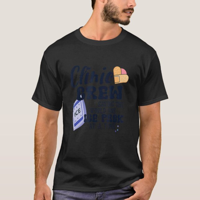 Camiseta Personal de la Clínica de Enfermería de enfermería (Anverso)