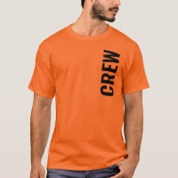 Personal De La Tripulación Mens Naranja Atlético D