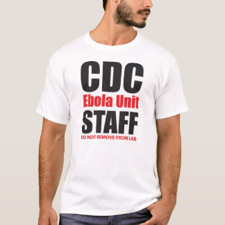 Camiseta Personal de la unidad de la CDC Ebola