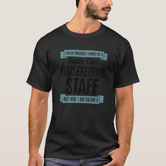 Camiseta Personal de limpieza  2 (Anverso)