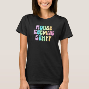 Camiseta Personal de limpieza retro Ama de casa Limpiadora 