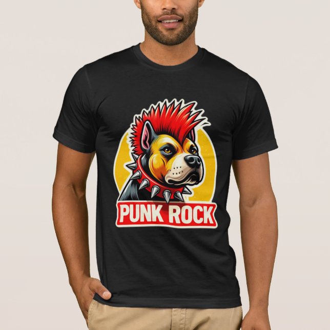 CAMISETA PERSONAL DE ROCK DE PUNK 2 (Anverso)