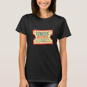 Camiseta Personal de Seguridad de Eventos de Circo Carnaval