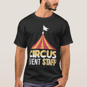 Camiseta Personal del evento de circo Carnaval Fiesta de cu