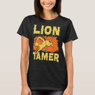 Camiseta Personal del Lion Tamer Circus Disstuve el tema de