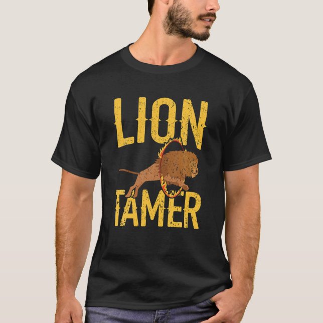 Camiseta Personal del Lion Tamer Circus Disstuve el tema de (Anverso)