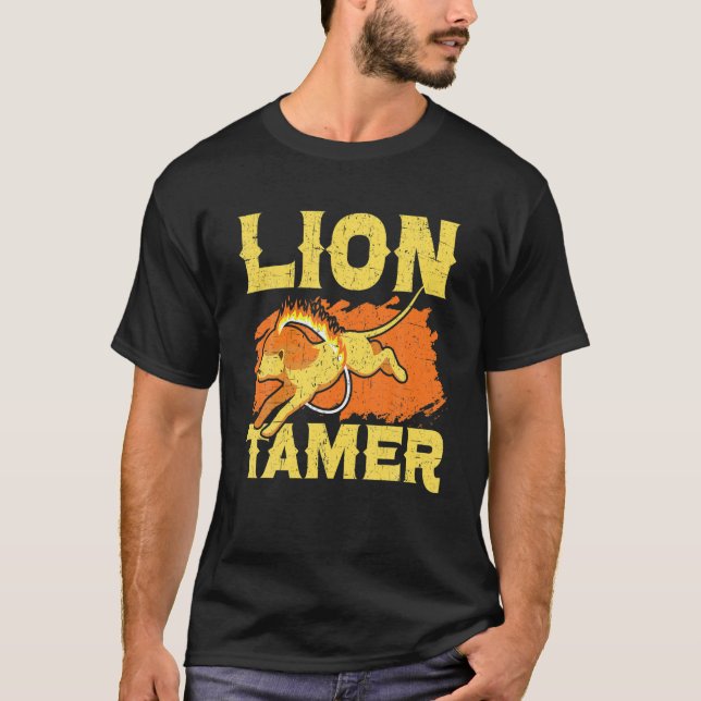 Camiseta Personal del Lion Tamer Circus Disstuve el tema de (Anverso)