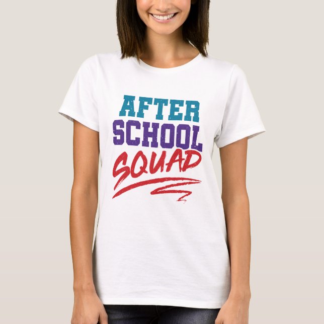 Camiseta Personal del programa Escuadrón Escolar (Anverso)
