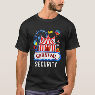 Camiseta Personal encargado de eventos de Carnaval de circo