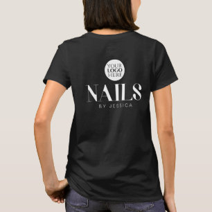 Camiseta Personal Logotipo Nombre del Personal de Negocios