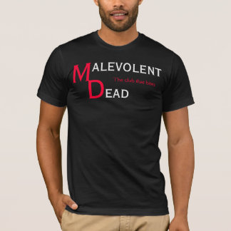Camiseta personal muerto malévolo