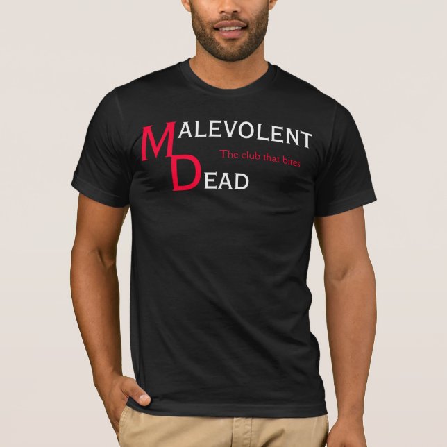 Camiseta personal muerto malévolo (Anverso)
