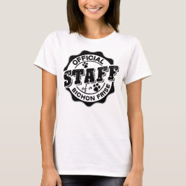 Camiseta Personal oficial de un Bichon Frise