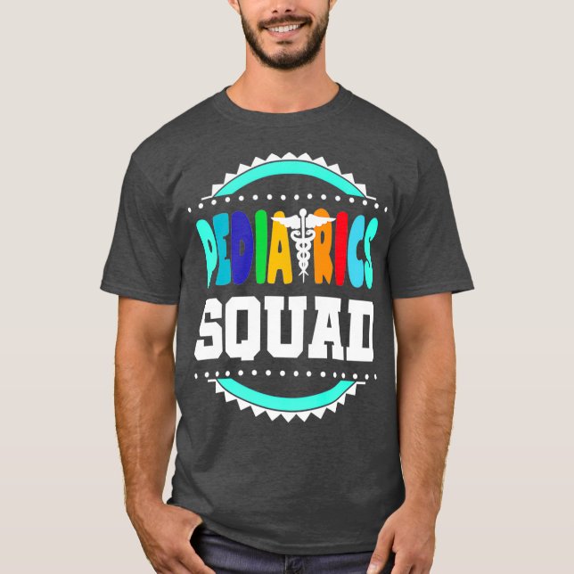 Camiseta Personal pediátrico de enfermería pediátrica (Anverso)