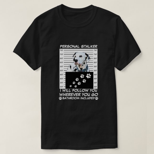 Camiseta PERSONAL STALKER CUTE CUSTOMIZABLE PET CAT T-Shirt (Diseño del anverso)