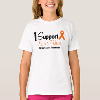 Camiseta Personalice Apoyo la Conciencia sobre el Cáncer de