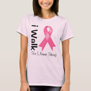 Camiseta Personalice Camino Por Conciencia Sobre El Cáncer