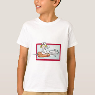 Camiseta Personalice con el nombre - la enfermera estupenda