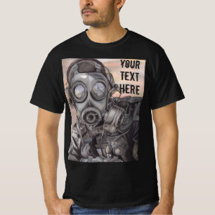 Camiseta Personalice esta guerra de los hombres que se ocup