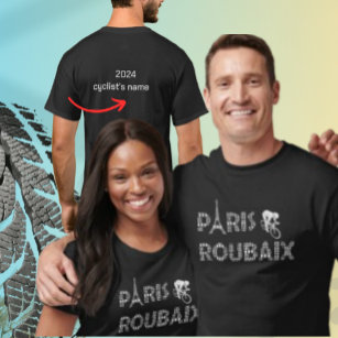 Camiseta  Personalice Facil Paris Roubaix Bikes