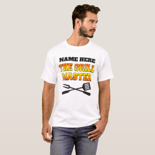 Camiseta Personalice Grill Master