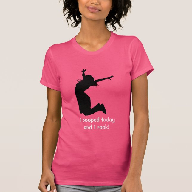 Camiseta Personalice I Pooped hoy con un regalo único (Anverso)