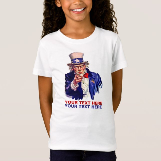 Camiseta Personalice It Uncle Sam (Anverso)