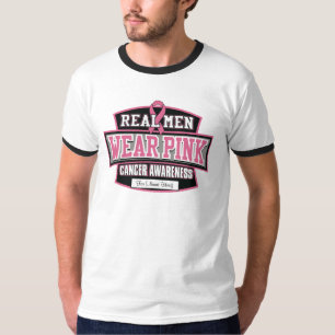 Camiseta Personalícelo cáncer de pecho REAL del ROSA del