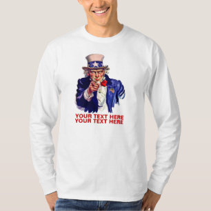 Camiseta Personalícelo tío Sam