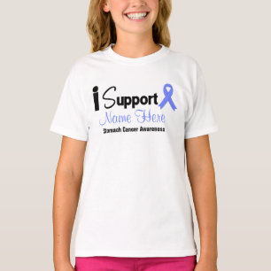 Camiseta Personalíceme apoyan conciencia del cáncer de
