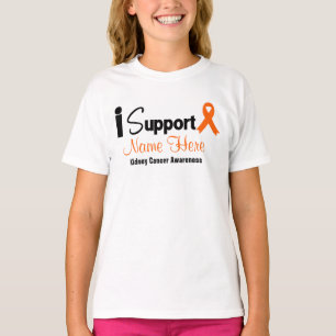 Camiseta Personalíceme apoyan conciencia del cáncer del
