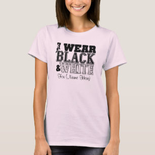 Camiseta Personalíceme llevan al cáncer carcinoide negro
