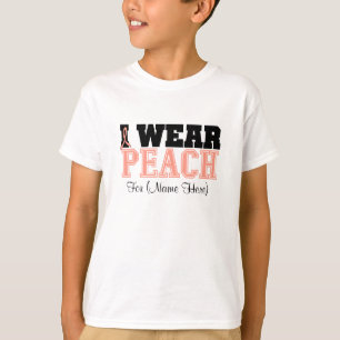 Camiseta Personalíceme llevan al cáncer uterino de la cin