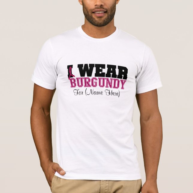 Camiseta Personalíceme llevan el mieloma múltiple de (Anverso)