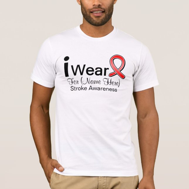 Camiseta Personalíceme llevan una cinta de la conciencia (Anverso)