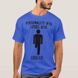Camiseta Personalidad 910 Parece 810 Piernas