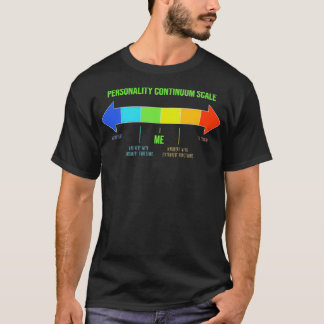 Camiseta Personalidad ambiental Escala Continua